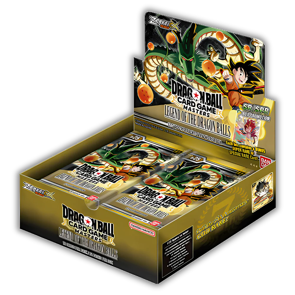 Dragon Ball Super B25 Legend of the Dragon Balls 7th Anniversary Display – Englisch