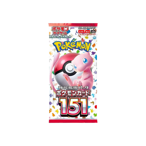 Pokémon-Sammelkartenspiel: 151 – Boosterpack (7 Karten) JPN