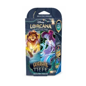 Disney Lorcana &ndash; Gefl&uuml;ster aus der Tiefe &ndash; 2 Starter Decks Deutsch