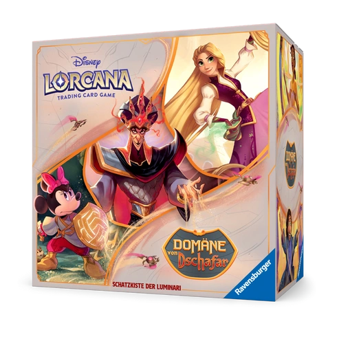 Disney Lorcana – Domäne von Dschafar – Schatzkiste der Luminari Deutsch