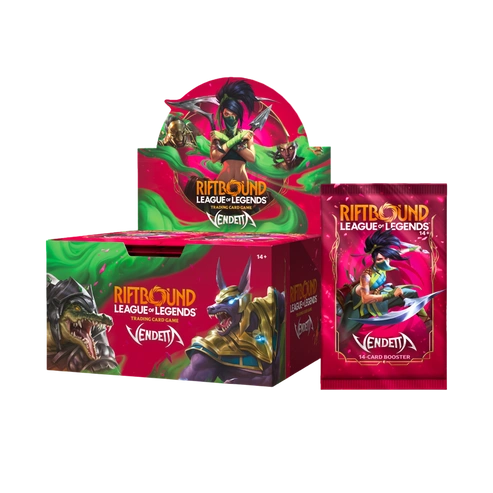Riftbound: League of Legends TCG – Vendetta Booster Display Englisch (24 Packs) ab